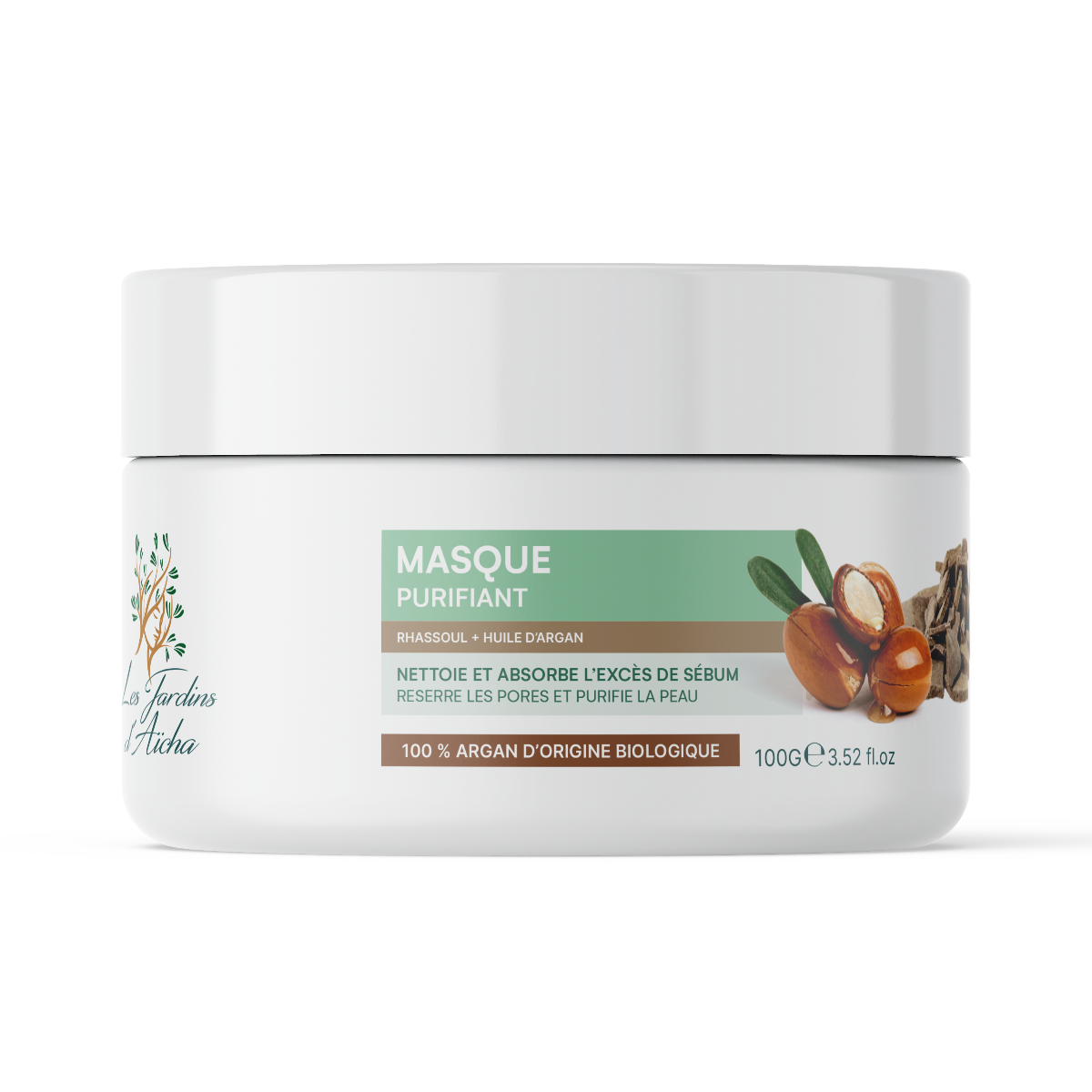 Masque purifiant argan
